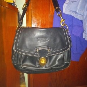 Vintage coach shoulder bag